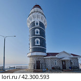 Турка. Маяк в Байкальской гавани. Байкал. Стоковое фото, фотограф Татьяна Сафронова / Фотобанк Лори