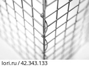 Metal material for making gabions. Mesh, spirals. Стоковое фото, фотограф Плотников Дмитрий / Фотобанк Лори