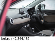 KRASNOYARSK, RUSSIA - November 28, 2023: Mazda CX-3. Редакционное фото, фотограф Плотников Дмитрий / Фотобанк Лори