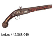 Antique gun eighteenth-nineteenth centuries. Стоковое фото, фотограф Винокуров Александр / Фотобанк Лори