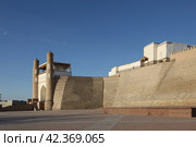 Узбекистан. Бухара. Цитадель Арк (2018 год). Стоковое фото, фотограф Ерохин Дмитрий Викторович / Фотобанк Лори