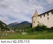 Замок Шато д'Эгль в кантоне Во, Швейцария (2009 год). Стоковое фото, фотограф Ерохин Дмитрий Викторович / Фотобанк Лори