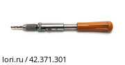 Reversible handle with a drill. Стоковое фото, фотограф Винокуров Александр / Фотобанк Лори
