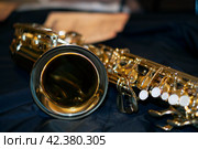 Saxophone. Стоковое фото, фотограф Евгения Кравцова / Фотобанк Лори
