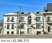 Москва, проспект Мира, дом 39. Доходный дом П. П. Золотова, мамятник архитектуры. Редакционное фото, фотограф Овчинникова Ирина / Фотобанк Лори