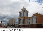 Россия. Саранск. Мордовский университет имени Н.П. Огарёва (2018 год). Стоковое фото, фотограф Ерохин Дмитрий Викторович / Фотобанк Лори