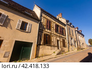Picturesque streets of old town of Provins in France. Стоковое фото, фотограф Яков Филимонов / Фотобанк Лори