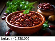 Starchy Flour kidney beans. Generate Ai. Стоковое AI-изображение, AI-художник Иван Рябоконь / Фотобанк Лори