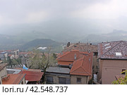 Сан-Марино. Вид на окрестности горы Титано (2010 год). Стоковое фото, фотограф Ерохин Дмитрий Викторович / Фотобанк Лори