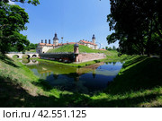Несвижский замок Радзивиллов. Беларусь (2023 год). Редакционное фото, фотограф Курносов Александр Юрьевич / Фотобанк Лори