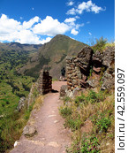 Urubamba Sacred Valley of Incas, Peru, South America (2011 год). Стоковое фото, фотограф Сергей Стрелков / Фотобанк Лори
