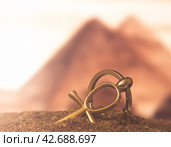 Egyptian Cross Ankh. Стоковое фото, фотограф Любовь Назарова / Фотобанк Лори