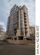 Жилой комплекс Данилов дом на улице 2-я Рощинская, 1 в Москве (2024 год). Редакционное фото, фотограф Константин Григорьев / Фотобанк Лори