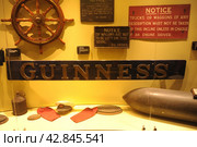 Экспонат музея пива Гиннесс (Guinness Storehouse, Дублин, Ирландия) (2018 год). Редакционное фото, фотограф Иванова Анастасия / Фотобанк Лори