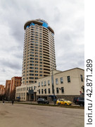 Жилой комплекс Леонардо в Москве по адресу Профсоюзная улица, 41 (2024 год). Редакционное фото, фотограф Константин Григорьев / Фотобанк Лори