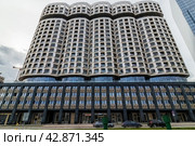 Жилой комплекс ZILART DIAMOND расположенный по адресу бульвар Братьев Весниных, 1 в Москве (2024 год). Редакционное фото, фотограф Константин Григорьев / Фотобанк Лори