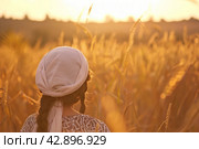 Shavuot, Pentecost is a holiday in Judaism. Стоковое AI-изображение, AI-художник Ирина Ручушкина / Фотобанк Лори