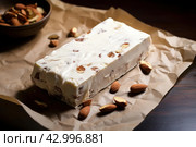 Satisfying Nutty nougat. Generate Ai. Стоковое AI-изображение, AI-художник Иван Рябоконь / Фотобанк Лори