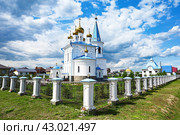 Храм Покрова Пресвятой Богородицы. Село Мальково Тюменской области. Россия (2023 год). Стоковое фото, фотограф Александр Тараканов / Фотобанк Лори