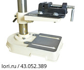 Сверлильный станок на белом фоне. Drilling Bench Press isolated on white background. Стоковое фото, фотограф Татьяна Д / Фотобанк Лори