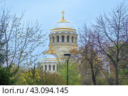 Церковь Милующей иконы Божией Матери после реставрации. Санкт-Петербург (2024 год). Стоковое фото, фотограф Ольга Визави / Фотобанк Лори