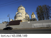 Церковь Милующей иконы Божией Матери (2024 год). Стоковое фото, фотограф Екатерина Тимонова / Фотобанк Лори