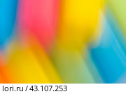 Абстрактный размытый разноцветный фон. Стоковое фото, фотограф E. O. / Фотобанк Лори