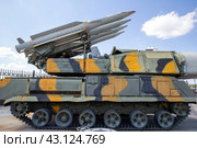 Self-propelled anti-aircraft missile system. Стоковое фото, фотограф Евгений Ткачёв / Фотобанк Лори