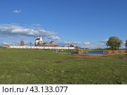 Бобренев монастырь, город Коломна (2024 год). Редакционное фото, фотограф Natalia Sidorova / Фотобанк Лори