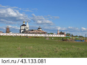 Бобренев монастырь, город Коломна (2024 год). Редакционное фото, фотограф Natalia Sidorova / Фотобанк Лори