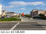 Тургеневская площадь (2024 год). Редакционное фото, фотограф Андрей Иванов / Фотобанк Лори