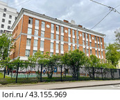 Москва. Французская школа в Лялином переулке. Школа 1225. Редакционное фото, фотограф Овчинникова Ирина / Фотобанк Лори