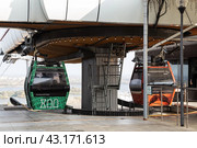 Nizhny Novgorod Cableway (2023 год). Редакционное фото, фотограф Юлия Бабкина / Фотобанк Лори