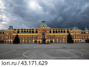 Главное здание Нижегородской ярмарки, Нижний Новгород (2023 год). Редакционное фото, фотограф Юлия Бабкина / Фотобанк Лори