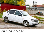 Lada Kalina (2016 год). Редакционное фото, фотограф Art Konovalov / Фотобанк Лори
