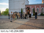 Освящение куличей в кремле. Город Коломна (2024 год). Редакционное фото, фотограф Владимир Макеев / Фотобанк Лори