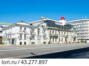 Проспект Мира, дома 39 и 41. Москва (2024 год). Редакционное фото, фотограф E. O. / Фотобанк Лори