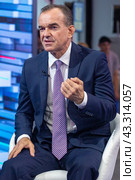 Вениамин Кондратьев. Губернатор Краснодарского края. (2024 год). Редакционное фото, фотограф Александр Тарасенков / Фотобанк Лори