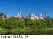 Novotorzhsky Borisoglebsky Monastery, Torzhok, Russia (2021 год). Стоковое фото, фотограф Boris Breytman / Фотобанк Лори