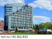 Бизнес-центр «Ботанический, 5» в Москве (2019 год). Редакционное фото, фотограф Александр Замараев / Фотобанк Лори