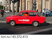 Berlin / Germany - 08 Sep 2015: The vintage car, Berlin, Germany. Редакционное фото, фотограф Сергей Стрелков / Фотобанк Лори
