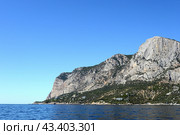 Берег Черного моря. Бухта Ласпи. Крым (2021 год). Стоковое фото, фотограф Free Wind / Фотобанк Лори