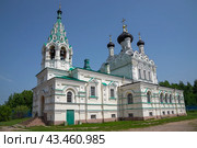 Церковь Святой Троицы. Парусинка. Ивангород, Ленинградская область (2024 год). Стоковое фото, фотограф Анна Карасева / Фотобанк Лори