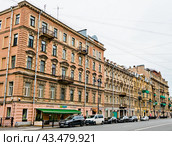 Улица Марата. Летний день. Санкт-Петербург. Россия (2024 год). Редакционное фото, фотограф E. O. / Фотобанк Лори
