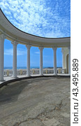 Колоннада. Сухумская гора. Абхазия. The colonnade. Sukhumi Mountain. Abkhazia. Стоковое фото, фотограф Алла Толочек / Фотобанк Лори