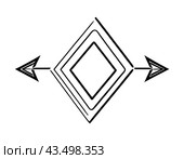 Стрелка. Arrow. Стоковое AI-изображение, AI-художник Irina Khaliavina / Фотобанк Лори