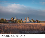 Trinity-Sergius Varnitsky Monastery, Idyllic landscape. Стоковое фото, фотограф Саблин Станислав / Фотобанк Лори