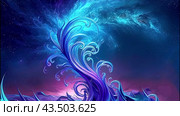Абстрактная волна. Abstract wave. Стоковое AI-видео, аниматор Irina Khaliavina / Фотобанк Лори