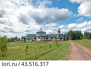 Женский Митрофаниевский скит Важеозерского мужского монастыря. Карелия (2024 год). Стоковое фото, фотограф Валентина Качалова / Фотобанк Лори