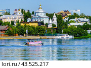 Городской пейзаж. Алексеево-Акатов монастырь. Воронеж (2024 год). Редакционное фото, фотограф Владимир Шибаев / Фотобанк Лори